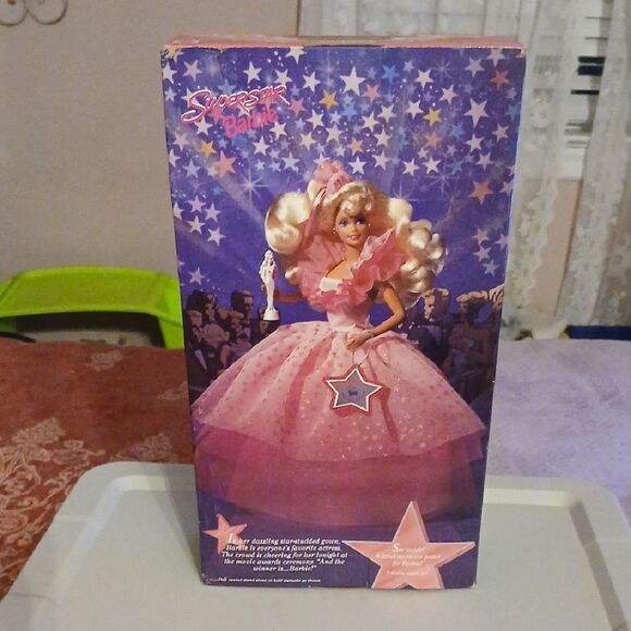 Superstar Barbie Doll in Pink Dress - Picture 5 of 5